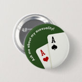 fragen Sie mich Button (Vorne & Hinten)