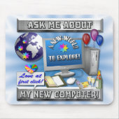 FRAGEN SIE MICH!   ~ Mousepad (Vorne)