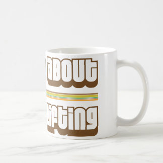 Fragen Sie mich über das Gewichts-Anheben Kaffeetasse