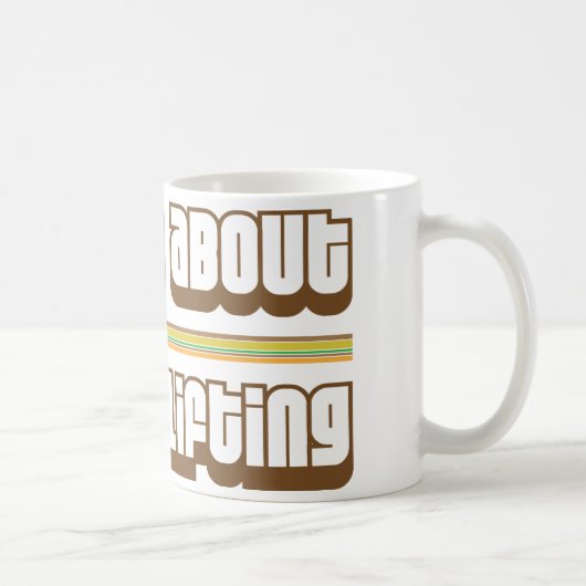 Fragen Sie mich über das Gewichts-Anheben Kaffeetasse (Rechts)