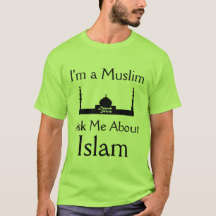Fragen Sie mich über Islam T-Shirt