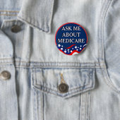 Fragen Sie mich über Medicare Button (Beispiel)