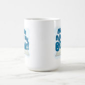 Fragen Sie mich über mein Buch! Spaß-Art Kaffeetasse (Mittel)