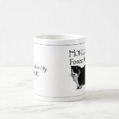 Fragen Sie mich über mein Wegie Kaffeetasse (Mittel)
