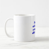 Fragen Sie mich über meine explosive Diarrhöe Kaffeetasse (Links)
