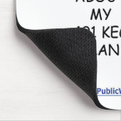 Fragen Sie mich über meinen 401 Fass-Plan Mousepad (Ecke)