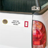 FRAGEN SIE MICH ÜBER MEINEN HELD AUTOAUFKLEBER (Auf Lkw)