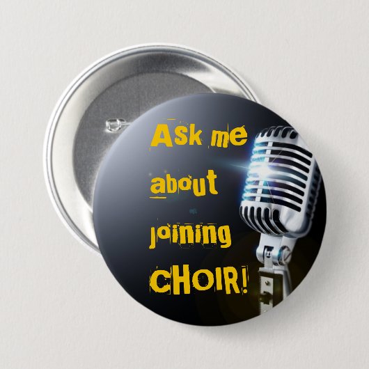 Fragen Sie mich über verbindenchor Button (Vorne & Hinten)