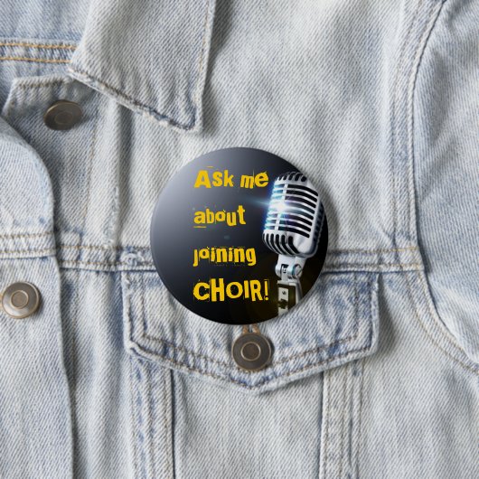 Fragen Sie mich über verbindenchor Button (Beispiel)