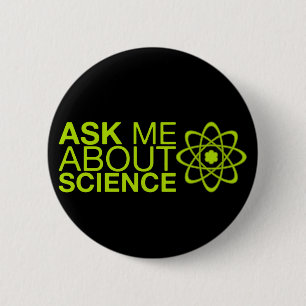 Fragen Sie mich über Wissenschaft Button
