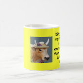 Fragen Sie mich zu MOO Kaffeetasse (Mittel)