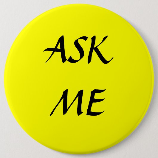FRAGEN Sie MIR - Knöpfe Button (Vorderseite)