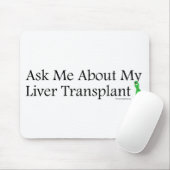 Fragen Sie mir Leber Mousepad (Mit Mouse)