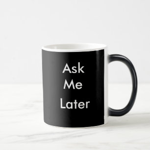 Fragen Sie mir neuere Kaffee-Tasse Verwandlungstasse