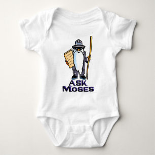 Fragen Sie Moses Baby Strampler