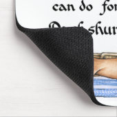 Fragen Sie nicht, was Ihre Dackel für Sie tun kann Mousepad (Ecke)