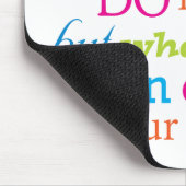 Fragen Sie nicht, was Ihre Mutter für Sie tun Mousepad (Ecke)