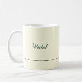 Fragen Sie Rachel-Tasse Kaffeetasse (Links)