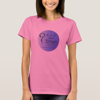 FRAGEN Sie über rosa T-Stück DS-Damen T-Shirt