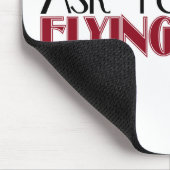 Fragen Sie, um mein Fliegen-Kamel zu sehen Mousepad (Ecke)