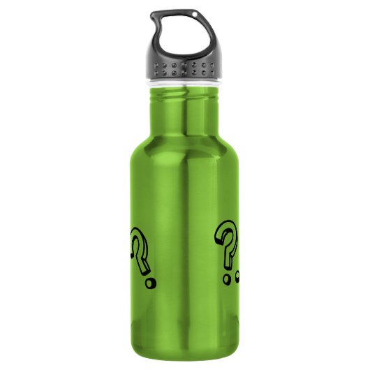 Fragen Trinkflasche (Rückseite)