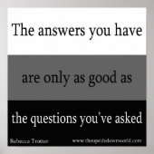 Fragen und Antworten Poster (Vorne)