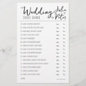 Fragen zum Hochzeitsschuh (Vorderseite)