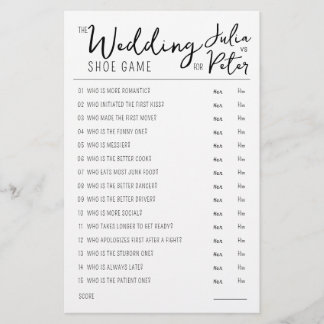 Fragen zum Hochzeitsschuh