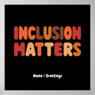 Fragen zur Sensibilisierung für Autismus Poster