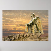 fragend Engelposter Poster (Vorne)