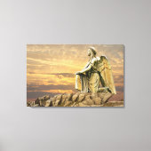 fragend Engelumhüllte Leinwand (Vorderseite)