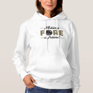 Fragend Fore a Friend Golf Golfspielen Hoodie