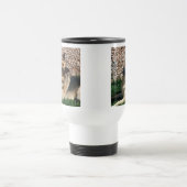 Fragender Schäferhund Reisebecher (Mittel)