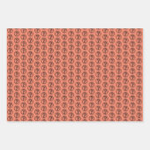 Fragenzeichen Muster Geschenkpapier Set (Vorderseite)