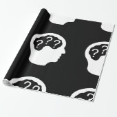 Fragepapier Geschenkpapier (Ungerollt)