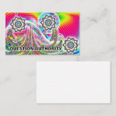 FRAGESCHÄFTSBEHÖRDE (Sie können die Wörter ändern) Visitenkarte (Vorne/Hinten)