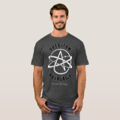 Fragestellerin — American Atheist Shirt — 2 Seiten (Vorne ganz)