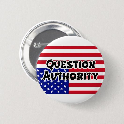 Fragestellerin Button (Vorne & Hinten)