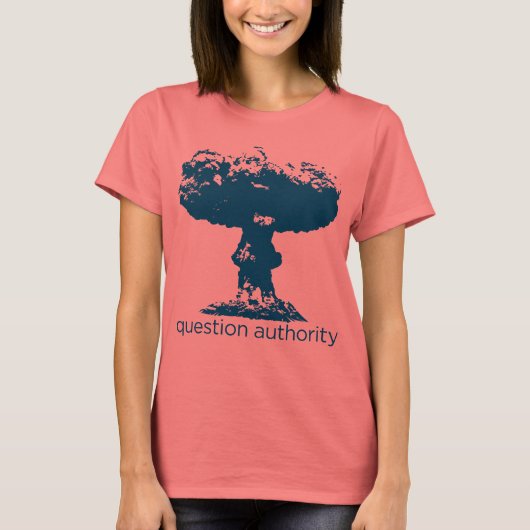 Fragestellerin Mushroom Cloud Shirt (Vorderseite)