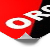 Fragestellerin Organisation eines Revolutionsplaka Poster (Ecke)