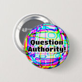 Fragestellerin! (Sie können die Wörter ändern) Button (Vorne & Hinten)