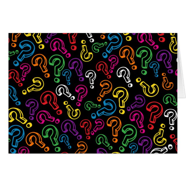 Fragezeichen (Vorderseite (Horizontal))