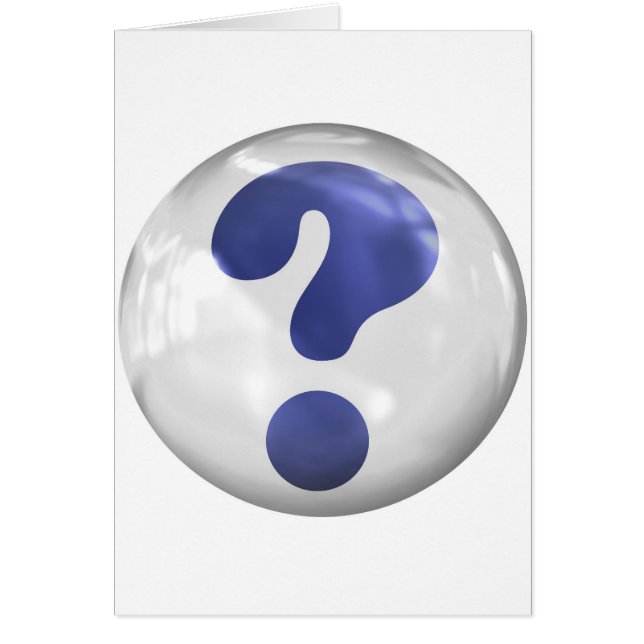 Fragezeichen (Vorne)