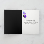 Fragezeichen Geburtstagskandale Karte (Innenseite)