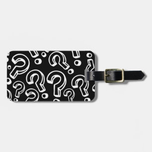 Fragezeichen Gepäckanhänger