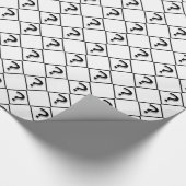 Fragezeichen Geschenkpapier (Ecke)