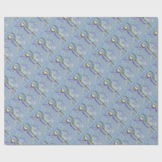 Fragezeichen Geschenkpapier (Flach)