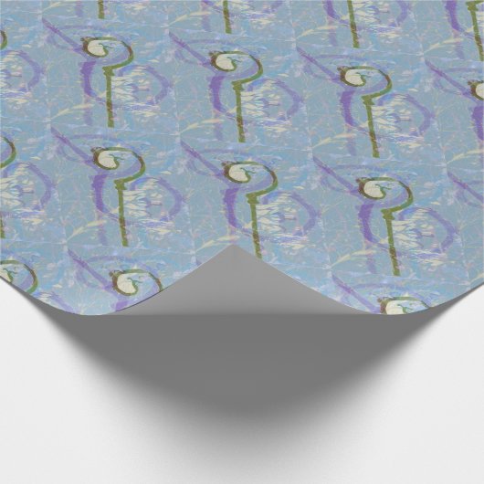 Fragezeichen Geschenkpapier (Ecke)