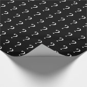 Fragezeichen Geschenkpapier (Ecke)