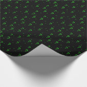 Fragezeichen Geschenkpapier (Ecke)